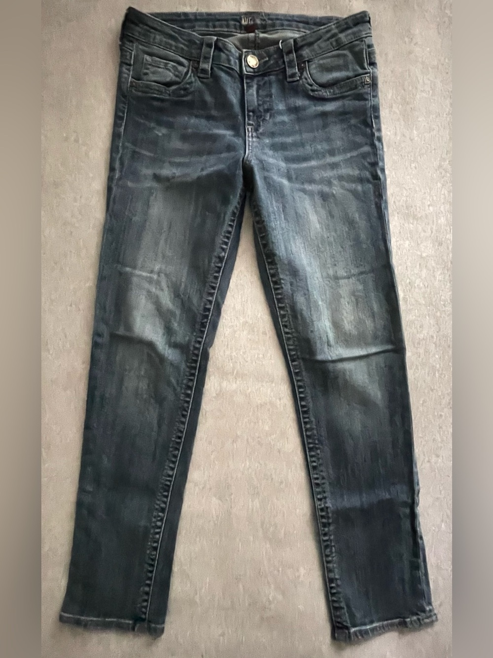 KUT From the Kloth Women’s Size 6 Blue Straight Leg Denim Jeans